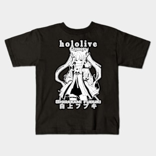 Shirakami Fubuki Gamers Hololive Kids T-Shirt